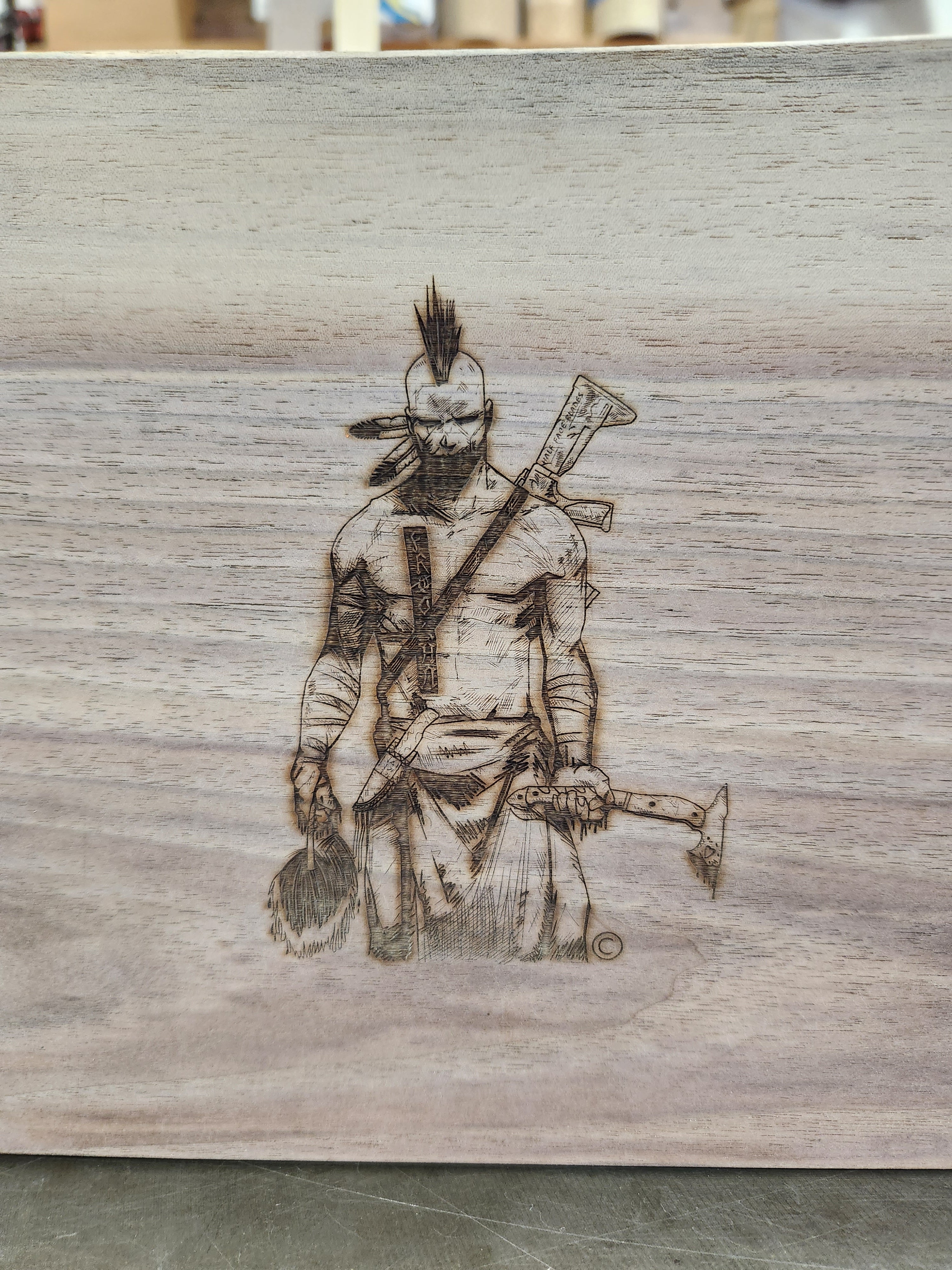 Half Face Blades Logo collab Tacticiantrays