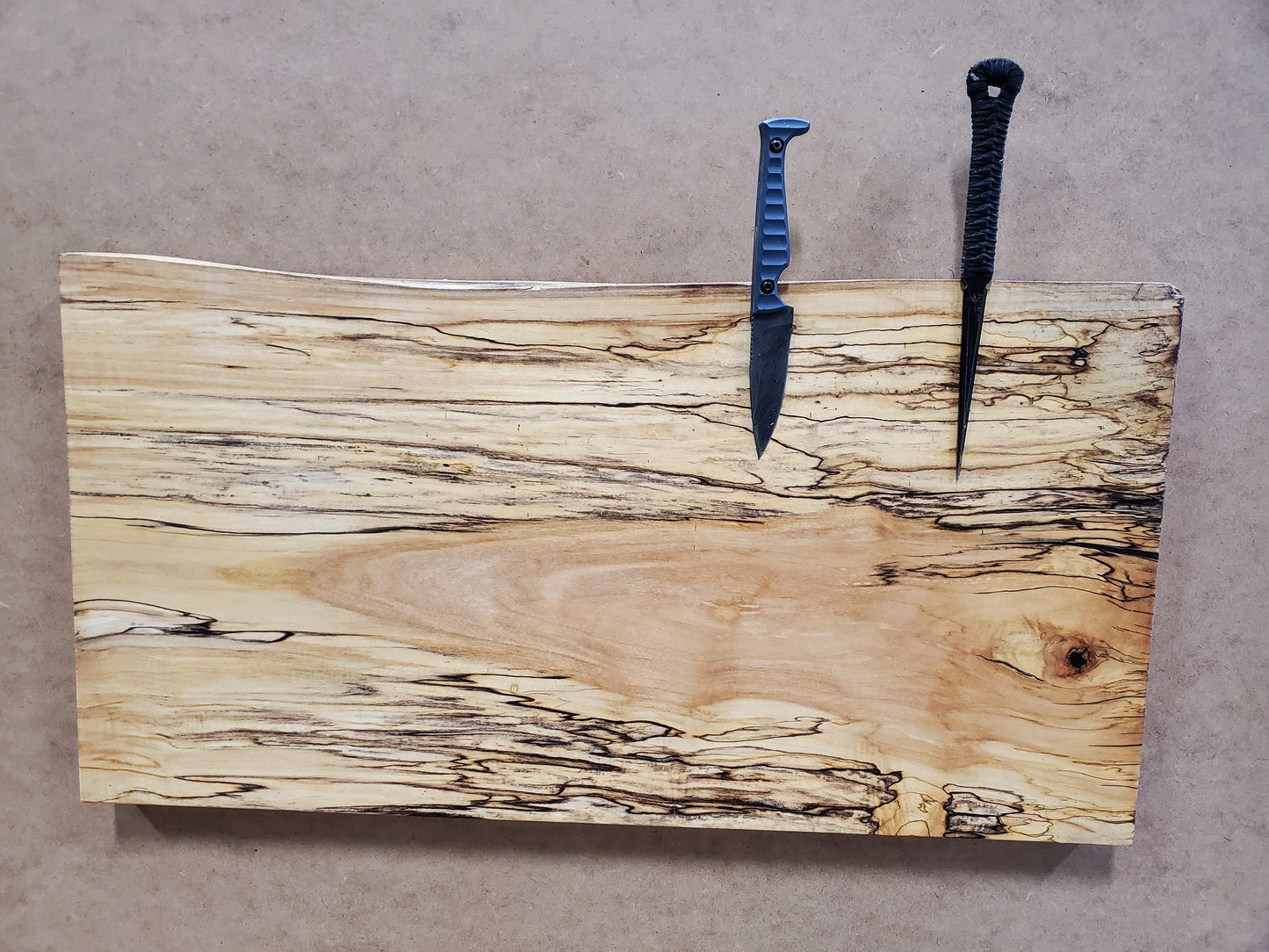 Custom Knife display boards. Email us to get yours ordered