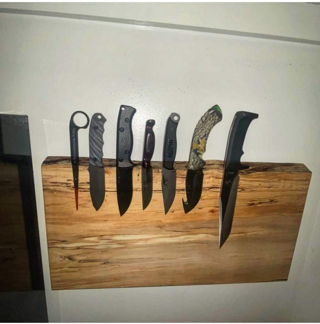Custom Knife display boards. Email us to get yours ordered